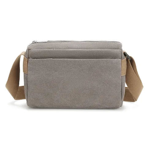 Borsa a Tracolla Casual in Tela da Donna Grande Capacità Borsa a Spalla Urbana Minimalista per Viaggi Lavoro Quotidiani