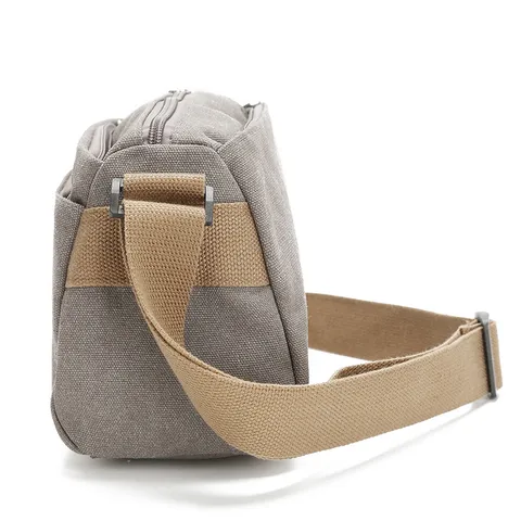 Borsa a Tracolla Casual in Tela da Donna Grande Capacità Borsa a Spalla Urbana Minimalista per Viaggi Lavoro Quotidiani