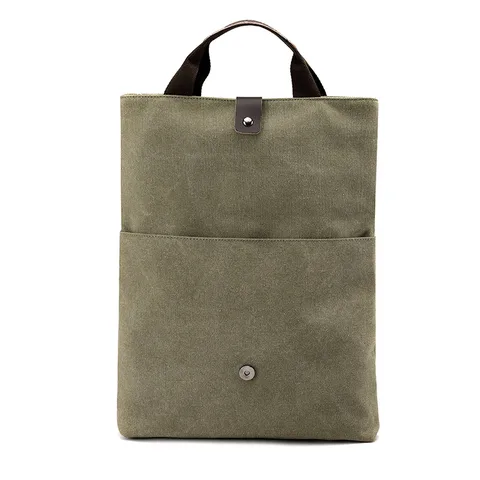 Borsa a Tracolla in Tela da Uomo Casual Vintage Lavoro Viaggio Impermeabile Grande Capacità Borsa a Mano