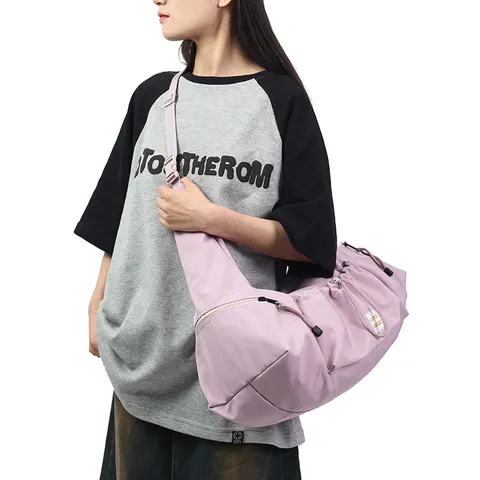 Donna Tessuto Oxford Borsa a Tracolla Grande Capacità Casual Borsa a Spalla Viaggio Quotidiano Tinta Unita Tote Bag