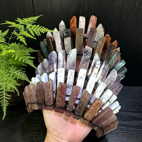 Handmade Natural Raw Crystal Crown Headband Vintage Gothic Stone Hairband For Women Festival Party Photography Hair Accessories