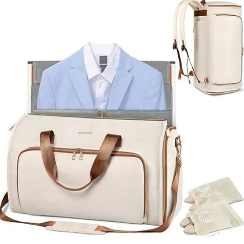 Travel Suit Bag Convertible Garment Bag Waterproof Business Travel Backpack Multifunctional Suit Carrier Bag For Men