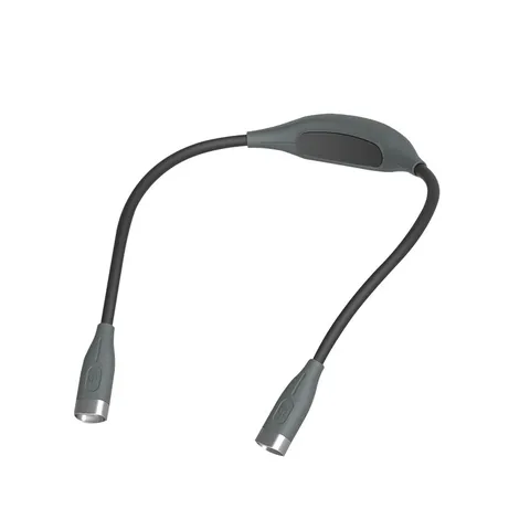 LED Neck Reading Light USB Rechargeable Flexible Portable Book Light For Student Outdoor Night Running Reading Lamp