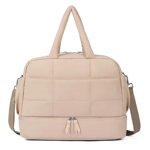 Sac de Voyage Duffel en Nylon Imperméable et Durable Avec Plusieurs Compartiments de Rangement pour les Trajets Quotidiens le Fitness et les Voyages