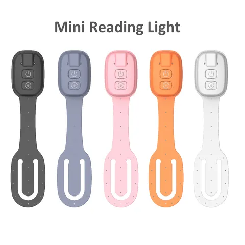 Draagbare LED Leeslamp Oplaadbare Clip-on Boeklamp Oogbeschermende Bureaulamp USB Aangedreven Leeslamp Voor Slaapkamer