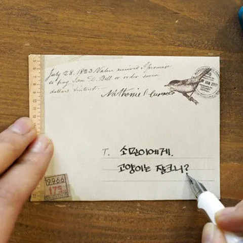 Retro Style Paper Envelopes Vintage Stationery Letter Writing Pack For Journaling Craft DIY Decorative Supplies
