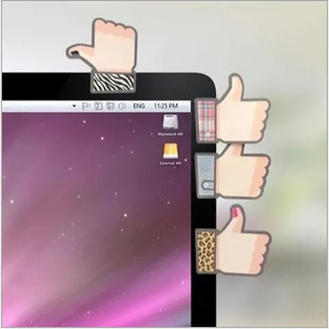 Creative Thumb Sticky Notes Cartoon Memo Pad Cute Office School Stationery Self Adhesive Notes