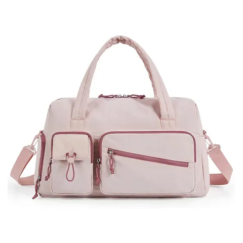 Nylon Travel Duffel Bag Μεγάλης Χωρητικότητας Tote Gym Bag Με Θήκη Παπουτσιών Πολλαπλές Τσέπες Weekender Bag Για Γυναίκες