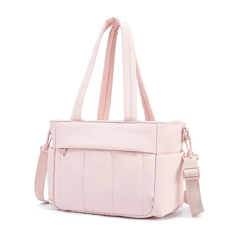 Sac à Déjeuner Isotherme Léger et Matelassé pour Femmes Sac à Main Thermique Imperméable Sac Cabas Portable Avec Bandoulière Réglable