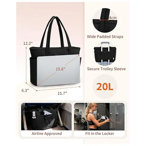 Women Large Capacity Tote Bag Lightweight Quilted Puffer Handbag With Bow And Laptop Compartment Casual Shoulder Bag