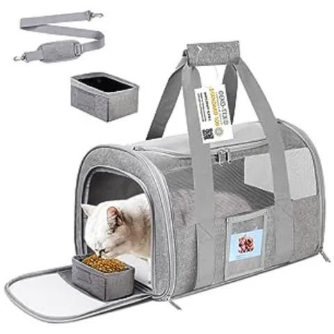 Portable Foldable Pet Carrier Bag Breathable Oxford Cloth Cat Backpack Travel Dog Bag