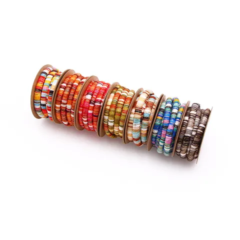 Ethnic Style Braided Cord Multi-Color Woven Rope For DIY Crafts Pet Collars Glasses Straps Handmade Accessories