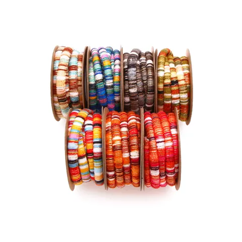 Ethnic Style Braided Cord Multi-Color Woven Rope For DIY Crafts Pet Collars Glasses Straps Handmade Accessories