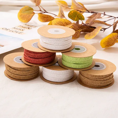 Eco Friendly Braided Paper Rope Craft Cord For Floral Bouquet Packaging Gardening Gift Wrapping And Home Decoration