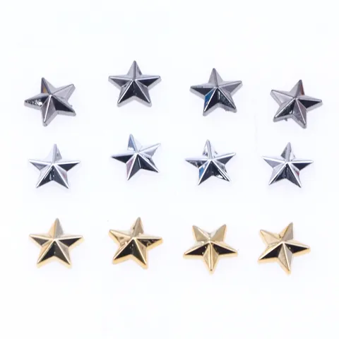 Acrylic Flatback Five Pointed Star DIY Decorative Clothing Accessories Jewelry Findings