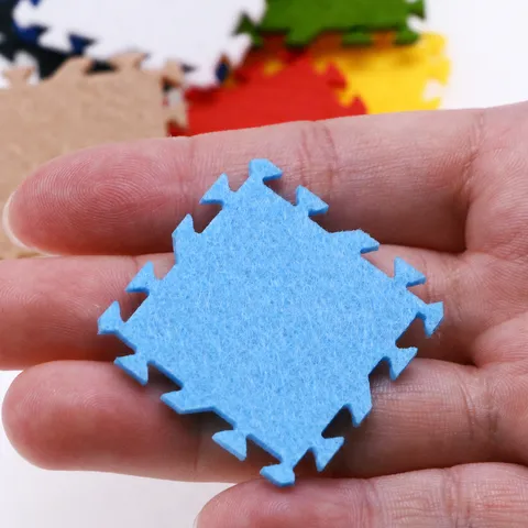 Dollhouse Miniature Non-Woven Puzzle Carpet BJD Doll Micro Scene Floor Mat Doll House Decoration Model Accessories