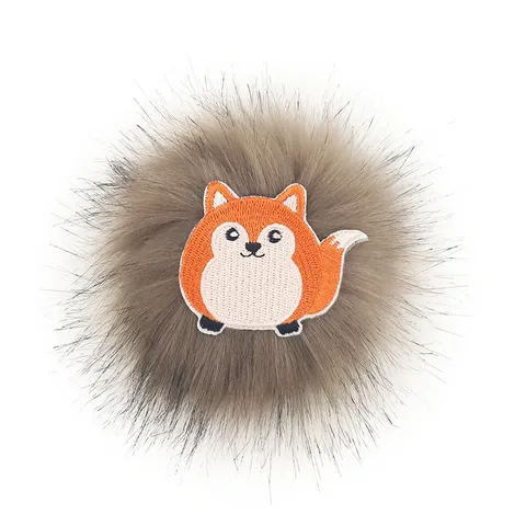 Giocattolo in Peluche con Erba Gatta Simpatico Ricamo di Animali Cartone Animato per Gatti