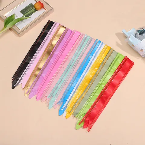 Large Organza Pull Bow Ribbons Butterfly Ribbons For Wedding Car Gift Decoration Pastel Colors Festive Party Supplies