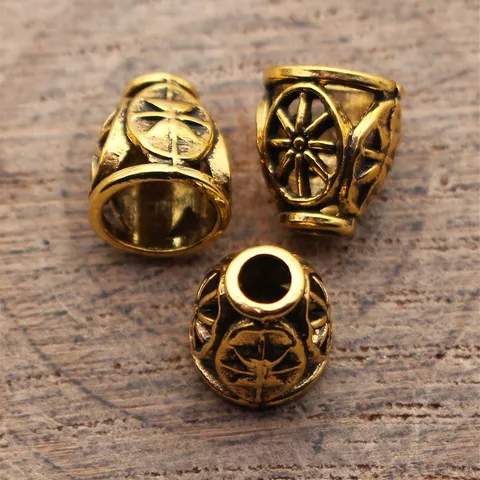 Embouts de Gland en Cône en Alliage de Zinc Rétro pour la Fabrication de Bijoux DIY Vintage Motif Floral Ajouré Accessoires