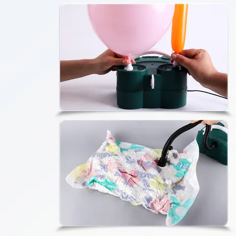 Elektrische Luftpumpe Multifunktional Tragbar Inflator Deflator Dualmotor Luftkompressor Für Ballons Party Deko Werkzeuge