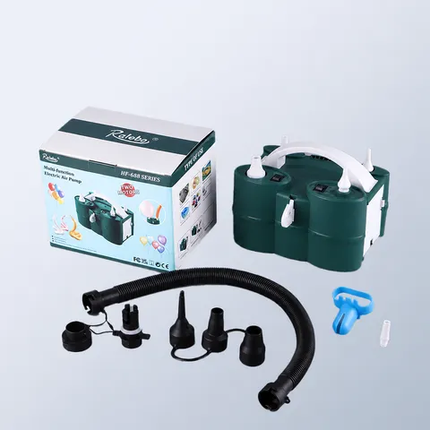 Elektrische Luftpumpe Multifunktional Tragbar Inflator Deflator Dualmotor Luftkompressor Für Ballons Party Deko Werkzeuge