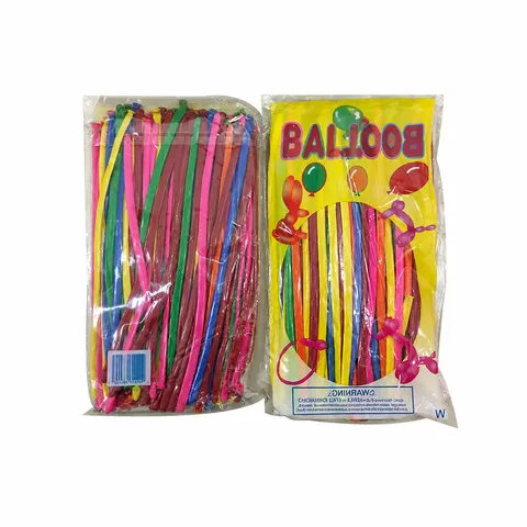 Langer Streifen Zauberballons Latex Flexible Drehballons Bunte Farben Party Dekoration Modellierballons