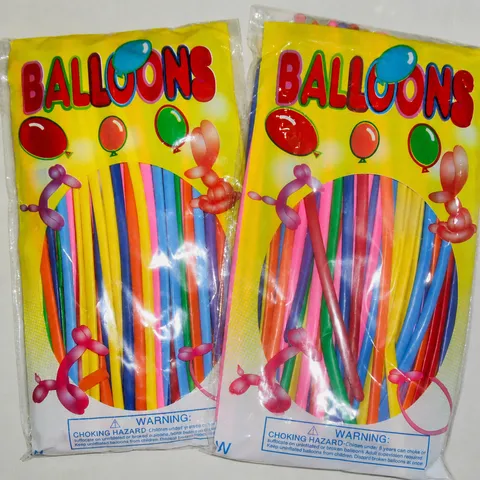 Langer Streifen Zauberballons Latex Flexible Drehballons Bunte Farben Party Dekoration Modellierballons