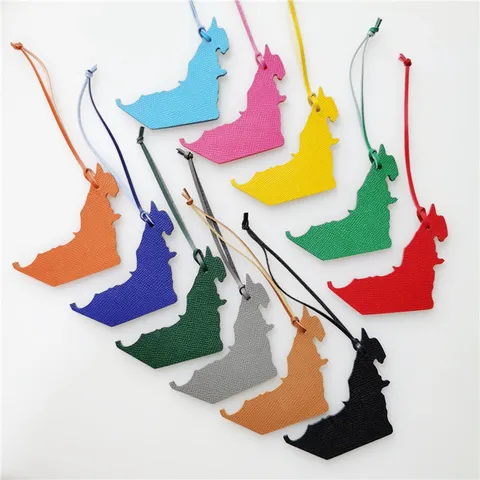 Genuine Leather UAE Map Bag Charm Colorful Cowhide Keychain Pendant Women Handbag Accessory Travel Souvenir Gift