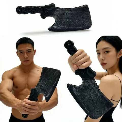 Halloween Horror Simulation Plastic Axe Prop Skull Handle Black Distressed Cleaver Weapon For Cosplay Party Decoration Supplies