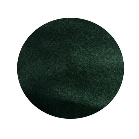 Round Flannel PU Leather Patches DIY Jewelry Making Materials Solid Color Burst Pattern Fabric For Handmade Crafts Decorative Accessories
