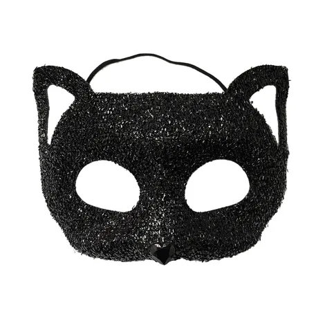 Masquerade Fuchs Maske Glitzer Pailletten Tier Katze Halbgesichtsmaske Halloween Karneval Kostüm Party Zubehör Damen Herren
