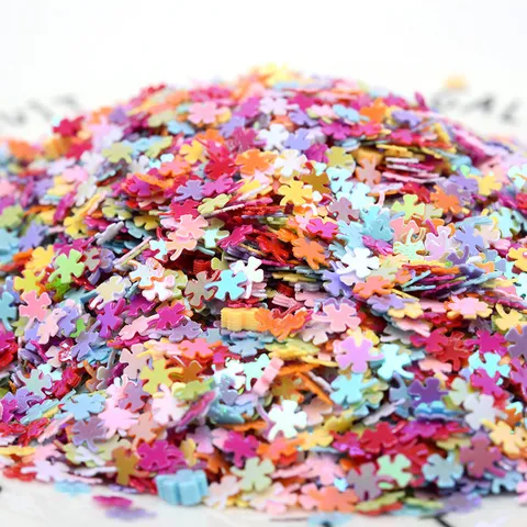 Laser Tetrafyblo Trifylli Pailletes Accessories Endymaton DIY Craft Glitter Material Patch