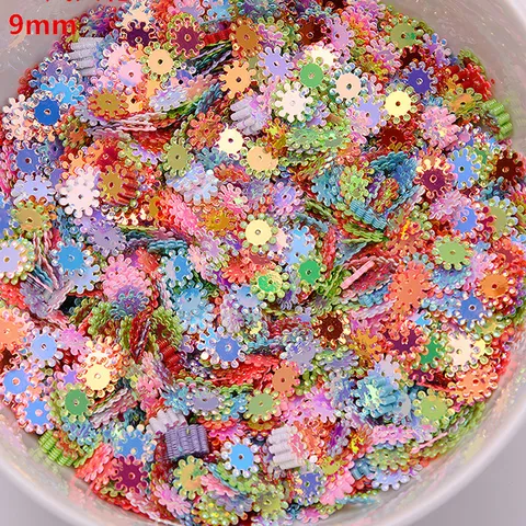 Lentejuelas de Plástico Coloridas Lentejuelas Sueltas Apliques para Accesorios de Prendas Costura DIY y Fabricación de Joyas