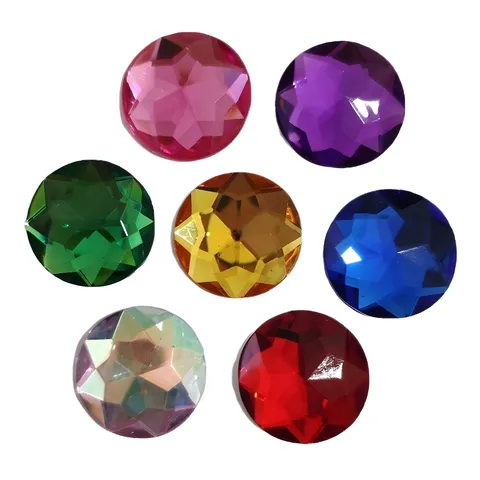 Glas Strasssteine Blumenform Flache Rückseite Kristallsteine DIY Braut Haaraccessoires Basteln Strass Edelsteine