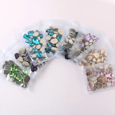 Glass Crystal Mixed Claw Rhinestones DIY Apparel Accessories Wedding Dress Sewing Rhinestone Embellishments