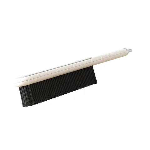 Multifunktionale Bettbürste mit Langem Griff für die Hausreinigung Weiche Borsten Entstaubungsbürste für Schlafzimmer Sofa Wohnheim Crème