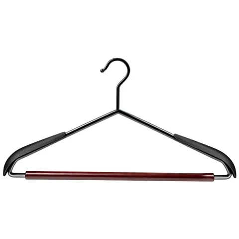 Luxus Edelstahl Breitschulter Kleiderbügel Rutschfest Nahtlos Kleiderbügel Retro Farbe Schrankbügel Für Mantel Anzug Hose