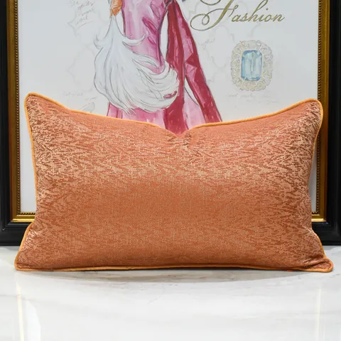 Fodera per Cuscino Decorativo con Motivo Astratto Moderno Minimalista Arancione Fodera per Cuscino Divano Letto Decorazioni per la Casa