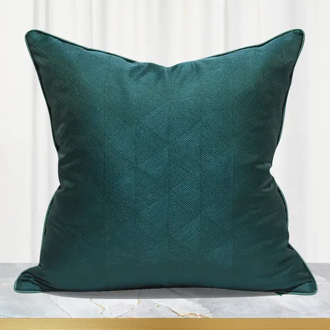 Lusso Leggero Geometrico Triangolo Modello Federa per Divano Fibra di Poliestere Copricuscino Decorativo per Camera da Letto Soggiorno
