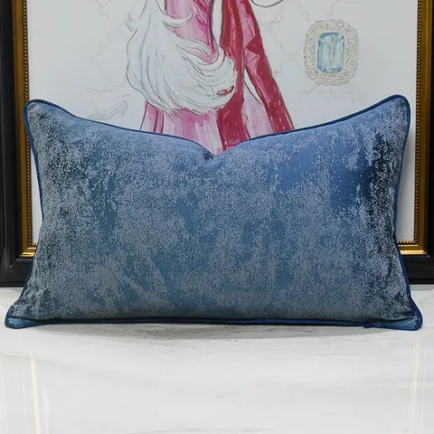 Funda de Cojín para Sofá Nórdica Minimalista Moderna de Terciopelo Cojín Decorativo para Sala de Estar Dormitorio Decoración