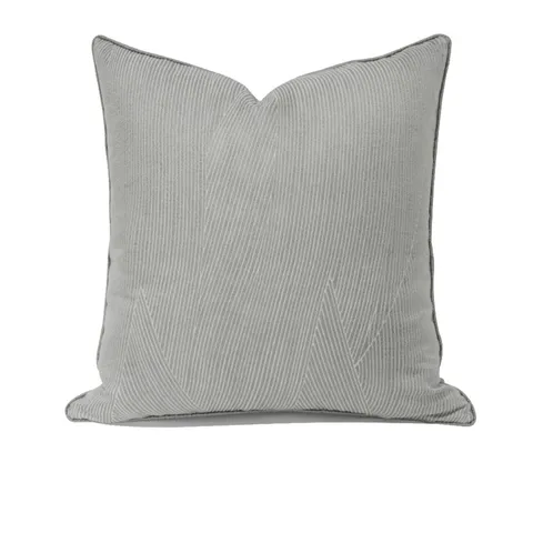 Funda de Cojín Decorativa Geométrica Moderna Minimalista Lujo Hotel Sala Sofá Funda de Cojín Ribete