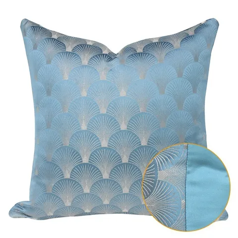 Moderno Minimalista Fodera per Cuscino da Divano Motivo Ventaglio Art Deco Fodera Decorativa in Poliestere per Soggiorno Camera da Letto Arredamento Casa