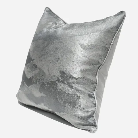 Housse de Coussin Gris Abstrait Minimaliste Moderne Housse de Oreiller Imprimé Art de Luxe pour Sofa Salon Chambre Décoration