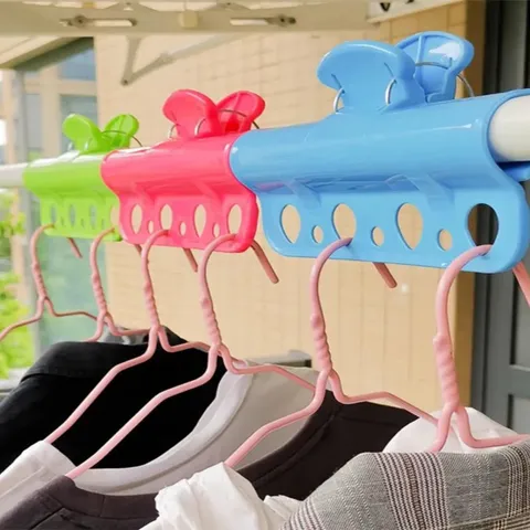 Heavy Duty Windproof Clothes Clips Plastic Balcony Drying Rack Fixed Clamps Household Quilt Laundry Pins