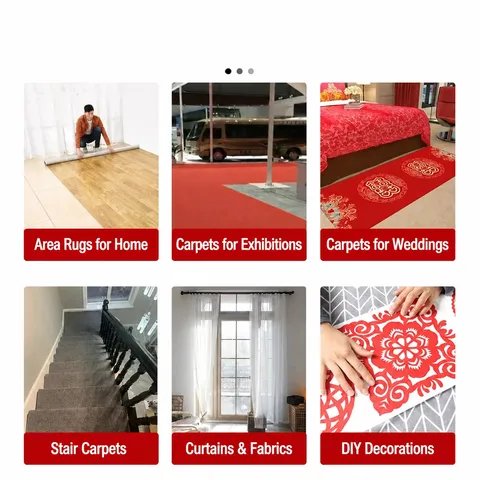 Heavy Duty Double Sided Cloth Tape High Viscosity Mesh Fiber Adhesive Tape No Residue Carpet Wall Fixing Multipurpose Craft Tape