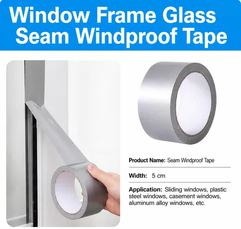 Weather Stripping Seal Tape Waterproof Windproof Window Gap Sealer Adhesive Tape For Home Door and Window Insulation