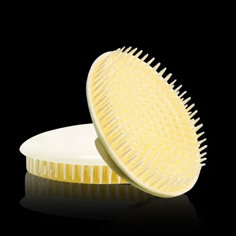 Plastic Scalp Massage Brush Hair Scalp Scrubber Portable Plastic Head Massager Comb Shampoo Brush For Bath