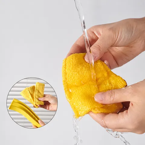 Spazzola Per Pulizia Tende In Microfibra Finestra Persiana Condizionatore D'Aria Sfiato Piumino Lavabile Panno