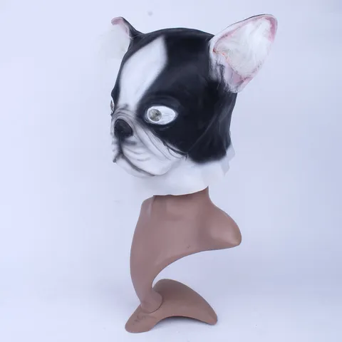Halloween Animal Latex Mask Spoof Funny Dog Cat Head Mask For Cosplay Party Masquerade Costume Accessories Adults Prop