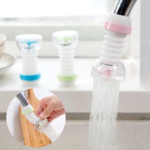 Prolunga Rubinetto Cucina Universale Girevole Antispruzzo Filtro Ugello Lavello Accessori Risparmio Acqua